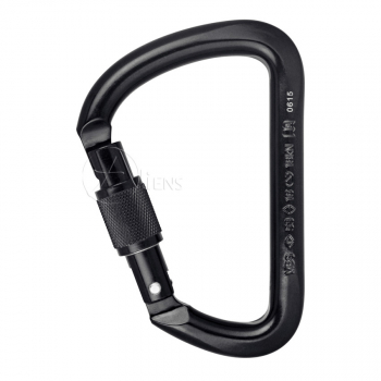 Steel carabiner Alien- Black or Silver