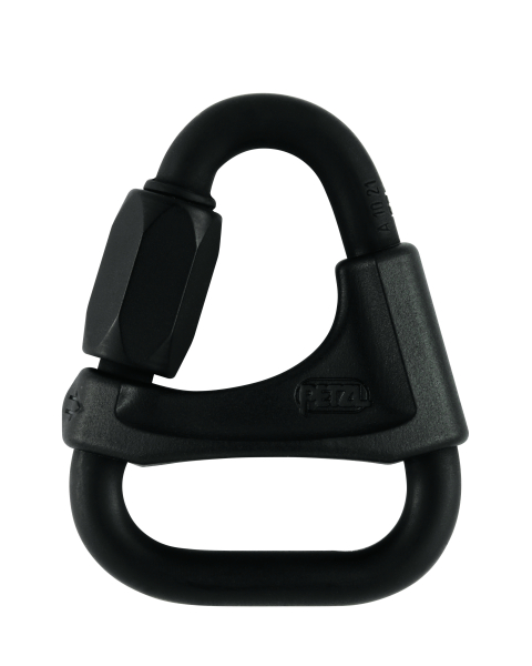 PETZL - Delta schwarz mit Lock für Strapaten(classic) und Zwillinge(classic)