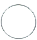 Aerial Ring / Lyra - stainless steel, without rigging points